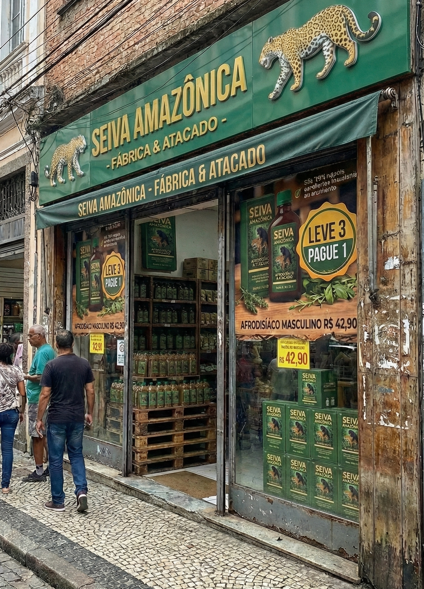 Loja matriz em São Paulo
